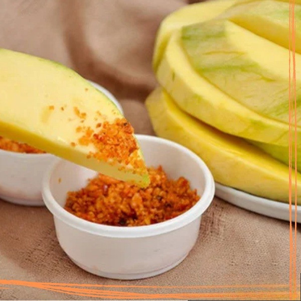 Muối Sấy Ngọc Yến 100g Chấm Hoa Quả - Đặc sản Đồng Tháp Chính Hãng - chay mặn đều dùng được