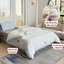 Ruột chăn điều hòa nhiệt độ Memminbedding Luxury bông kháng khuẩn, an toàn cho mẹ và bé