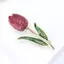 PNPIA- Trâm cài hoa Tulip dành cho nữ có kết thúc bằng men hoa thanh lịch cho áo sơ mi thời trang dự tiệc thông thường