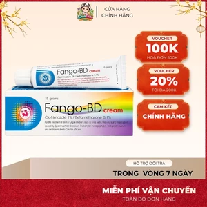 Kem bôi lang beng, hắc lào, giảm ban đỏ, nấm da đầu Fango-B Cream 15gr Siêu Hiệu Quả
