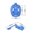 Lặn biển, Ống thở toàn mặt chống rò rỉ bằng silicon mềm cho trẻ em, Ống thở toàn diện chống sương mù Dễ dàng đeo dưới nước