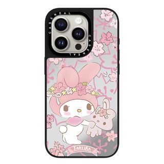 Ốp Điện Thoại Trong Suốt Gương Gấu Nhỏ Giai Điệu Thích Hợp Cho iPhone 17ProMax 17pro 17 air 16promax 16 15promax 15 14promax 13 13promax Ốp Lưng Cứng Chống Rơi Thời Trang