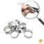 Nhẫn mở vòng nhảy bằng thép không gỉ cho dụng cụ làm đồ trang sức DIY Dễ dàng mở và đóng cho thợ thủ công Phụ kiện sửa chữa trang sức mới