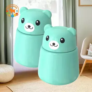 CANAMEK Gấu Nhỏ Sáng Tạo Máy Xay Thuốc Xay Viên Thuốc Và Viên, Dễ Dàng Nghiền Thuốc Tiện Lợi Để Mang CSF