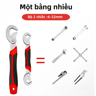 Cờ lê vạn năng mỏ lết đa năng 6-32mm siêu cứng mở bulong vặn ốc dễ dàng