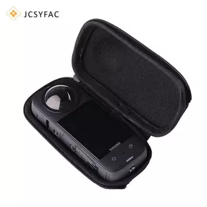 JCSYFAC Hộp Đựng Bảo Vệ Vỏ Cứng Du Lịch Túi Bảo Vệ Ống Kính Cho Insta 360 Insta360 X3 X2 Phụ Kiện Camera Hành Động Mới