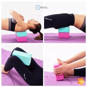 Áo tập thể dục EVA Foam Bri Tập thể dục Bộ dụng cụ tập thể dục Yoga Bolster Gối đệm kéo dài Định hình cơ thể Áo tập yoga mới