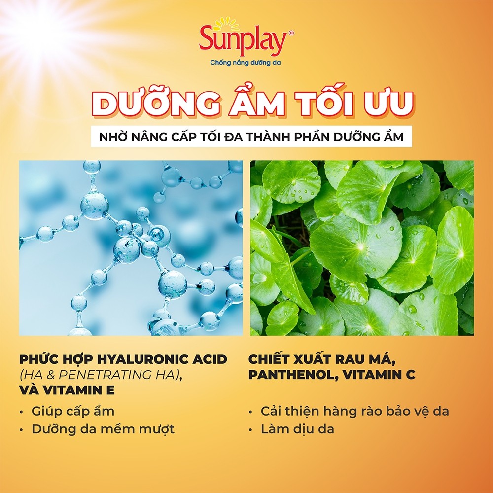 Kem chống nắng Sunplay cực mạnh, ngừa đen sạm da hiệu quả dạng sữa Sunplay Super Block SPF 50+, PA++++ 70g