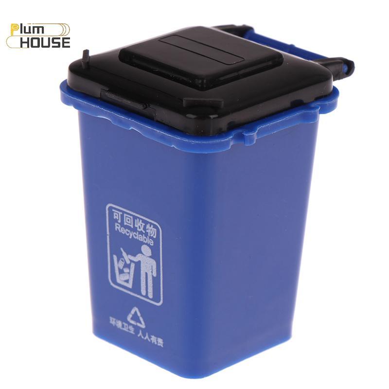 PlumHOUSE 1: 12 Nhà Búp Bê MiniTrash Có Thể Mẫu / Thùng Rác Mini / Bút Sắp Xếp Lưu Trữ Nhà Có Thể VN