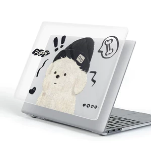 Vỏ máy tính xách tay cứng hình con chó con dễ thương Micro Matte cho Macbook Neo Air Pro M1 M2 M3 M4 M5 / Vỏ máy tính xách tay mờ mỏng cho 13 inch 14 inch 15 inch / Vỏ máy tính xách tay bảo vệ toàn diện