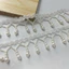 Chữ Thập Hạt Ngọc Trai Ren Bầu Webbing Tự Làm Quần Áo Phụ Kiện Giày Cưới Hanfu Phụ Kiện 5NA3