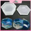MYPANDA Silicone Lục Giác Trang Sức Hộp Bảo Quản Khuôn Nhựa Đúc Khuôn Thủ Công DIY.