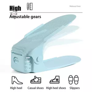 Maybest Có Thể Điều Chỉnh Lưu Trữ Đôi Thiên Thần Giày Ra Lớp Khay Giày Hộ Gia Đình Tiết Kiệm Không Gian Giày Tổ Chức Kệ Tủ Giày {VN}