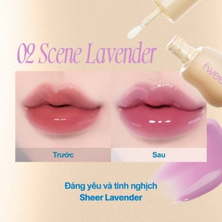 Son Bóng Đổi Màu FWEE 3D Changing Gloss Mềm Mịn, Hiệu Ứng Căng Mọng Tự Nhiên 4 Màu 5.3g