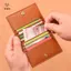 1 Túi Đựng Thẻ Slim Và Nhỏ Gọn Hộp Đựng Thẻ ID Ngân Hàng Ví Bằng Lái Xe Đơn Giản Và Chống Từ Tính Đựng Thẻ [Mina]