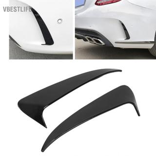 VBESTLIFE KIMISS Phía Sau Ốp Lưng Thông Hơi Xẻ Tà Air Cover Viền Dành Cho Xe Mercedes Benz C?Lớp W205 Sedan Thể Thao 4?Cửa AMG Line 2015 Trở Lên