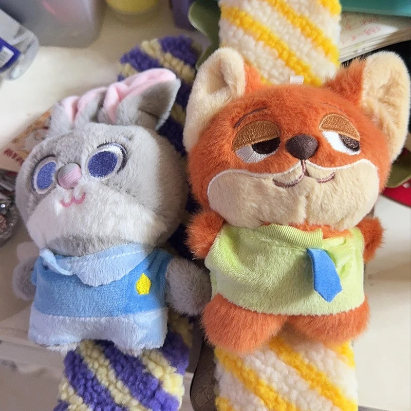 2026 Bán Zootopia Nick Judy Dây An Toàn Ô Tô Đeo Vai Trang Trí Nội Thất Ô Tô Sáng Tạo Dễ Thương Sang Trọng Búp Bê Mặt Dây Chuyền Mềm Mại Thoải Mái Quà Tặng