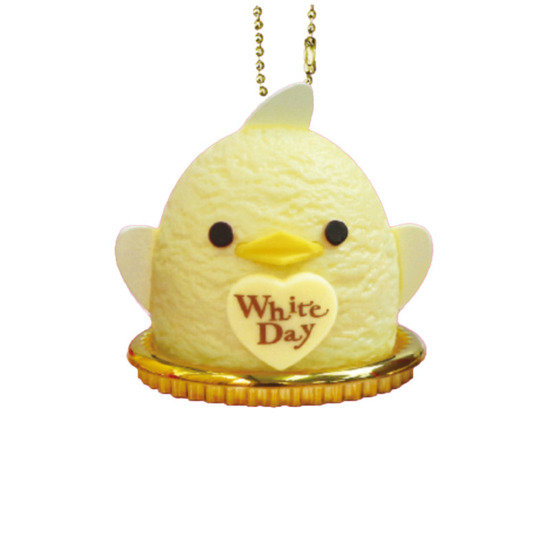 [BTF] Hàng có sẵn Nhật Bản ULCAP Capsule Toy Cake Chick Mặt dây chuyền thứ hai Món tráng miệng Thu nhỏ ăn được AN4E