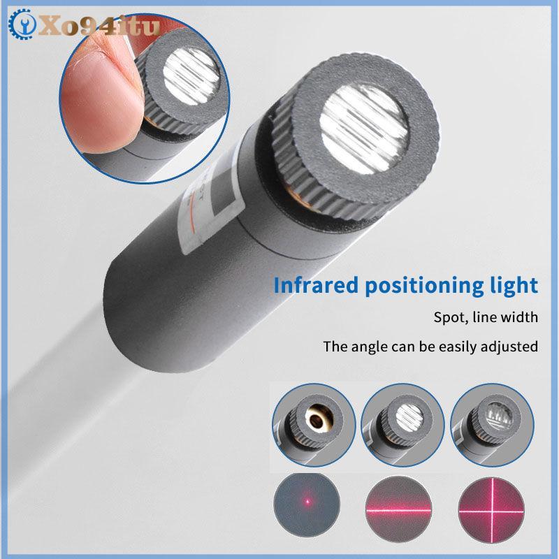 XOITU USB Đèn định vị Laser đỏ Cắt đèn hồng ngoại có đế từ tính Dòng DC5V / Phụ kiện chéo VN