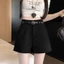 Phù Hợp Với Quần Short Nữ 2025 Cao Cấp Thường Ngày Màu Trắng Mặc Ngoài Rời Phù Hợp Với Chữ a Quần Ống Rộng 5.12