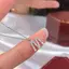 Springevenstar Thời Trang Sáng Chữ A-Z Charm Nelace 26 Ban Đầu Bảng Chữ Cái Tên Xương Đòn Dây Chuyền Trang Sức Tiệc Quà Tặng Springevenstar