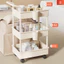 Salon Làm Đẹp Xe Đẩy Y Tế Cao Cấp Chuyên Dụng Xe Đẩy Kệ Nhựa Dụng Cụ Chăm Sóc Giá Để Đồ Dụng Cụ Xe Đẩy TEWI