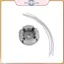 POWER Đầu cắt cỏ bằng hợp kim nhôm đa năng với dây chuyền cắt cỏ bằng thép Nylon Bộ phận thay thế máy cắt cỏ.