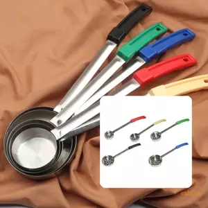 Exhila 2 Chiếc Thìa Nhà Bếp Để Đo Chính Xác Tay Cầm Tiện Dụng Không Rỉ Sét
