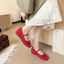 Giày VN Nhẹ, Phong Cách Pháp Cổ Điển, Tăng Chiều Cao, Đế Mềm, Giày Mary Jane, Gót Thấp, Gót Vô Hình, Dễ Phù Hợp, Giày Nữ, Đế Mùa Xuân, Nhẹ.