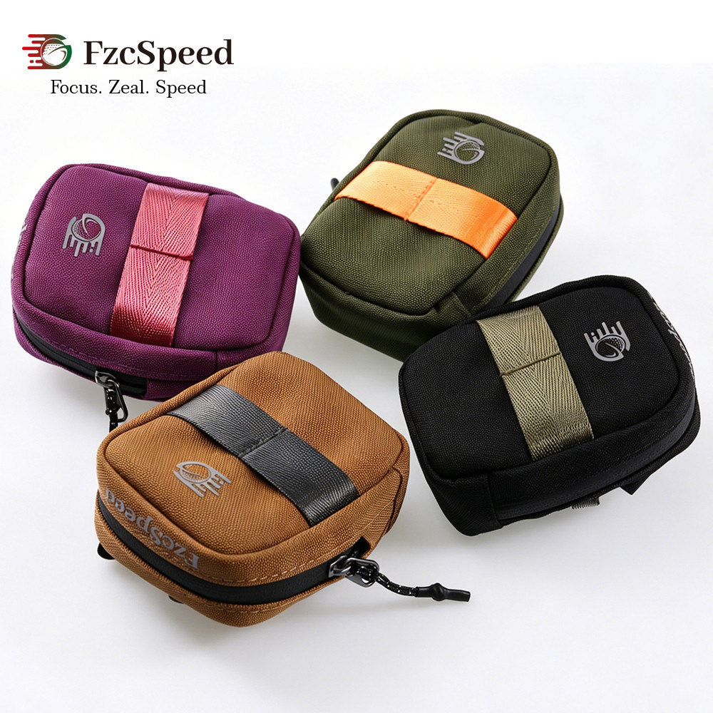 FzcSpeed Mini Xe Đạp Yên Túi Di Động MTB Xe Đạp Đường Bộ Túi Bảo Quản Đuôi Nhỏ Gọn Đa Năng Cho Tất Cả Ghế Đi Xe Đạp Túi