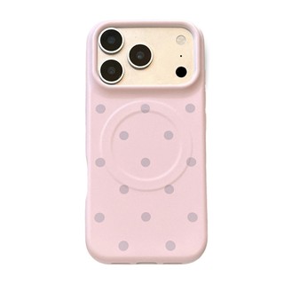 [Sheren] Vỏ điện thoại đơn giản chấm bi Thích hợp cho i17 16 15 14 13 12 11 pro max Vỏ bảo vệ chống sốc