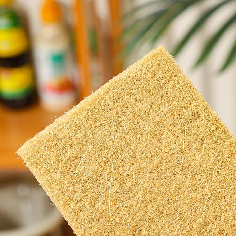 JINHF Chất Lượng Cao Sợi Dừa Cọ Rửa Miếng 10 Chiếc Không Dệt Bền Có Thể Tái Sử Dụng Nhà Bếp Bọt Biển Phù Hợp Với Món Ăn Nồi Chảo Vệ Sinh HOT