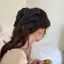 PNPIA- Kẹp Đuôi Ngựa Nơ Hoa Nữ Ngọt Ngào Chấm Bi Cá Mập Kẹp Pháp Thanh Lịch Tóc Trang Trí Làm Quà Tặng