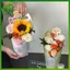 SWEET 5 Chiếc Hộp Hoa Chống Thấm Nước Thi Bó Hoa Túi Xách Hoa Paaging Hộp Chống Trầy Xước Giấy Kraft Túi Xách Cho Đảng Lễ Hội n