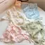 Kudosation Thời Trang Dệt Kim Khăn Trùm Đầu Mũ Pháp Phong Cách Mục Vụ Tam Giác Handmade Móc Khăn Retro Hoa Khăn Trùm Đầu Đẹp
