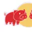 Đầu Xe Đạp Ngộ nghĩnh Stiers Red Pig Đề Can Trang Trí Cho Tay Lái Xe Đạp Mũ Bảo Hiểm Top Ống Đề Can Đội Đi Xe Đạp Stier Mới