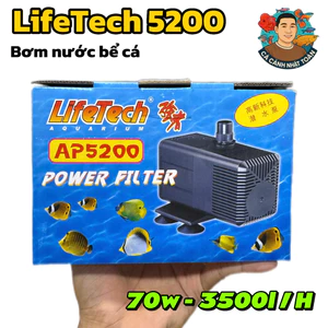 Lifetech AP 5200 Máy Bơm Nước Bể Cá (Công Suất 70w)