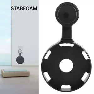 STABFOAM Dành Cho Giá Đỡ Mini Google Home, Tiết Kiệm Không Gian 4.8x7.28 Trong Giá Treo Tường, Phụ Kiện Loa Nhựa Dễ Dàng Lắp Đặt Đen Cắm Vào Gắn Ổ Cắm Phòng Ngủ