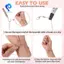 4 Dụng cụ trợ giúp vòng tay Vòng tay Người trợ giúp để mặc vào bản thân, Hỗ trợ đeo cho vòng cổ Đồng hồ Khóa kéo