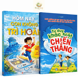 Combo 2 Cuốn: Tư Duy Khác Biệt Để Chiến Thắng + Hôm Nay Con Không Trì Hoãn ( CÓ LẺ TỪNG CUỐN )