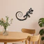 CIFbuy Boho Thằn Lằn Nghệ Thuật Treo Tường Cho Phòng Khách Ngoài Trời, Kim Loại Hiện Đại Gecko Quà Tặng Giáng Sinh