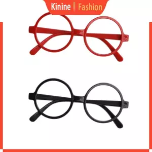 KIN Trẻ Em Trẻ Em Phù Thủy Nhựa Hình Tròn Kính Nhựa Khung Ống Kính Cho Trang Phục Halloween Đồ Dùng Dự Tiệc Trang Trí