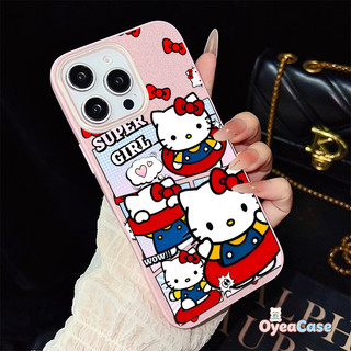 Ốp Lưng IMD Hello Kitty "Super Girl" Cho Huawei Pura 90 Ultra 80 Pro Plus Ultra Nova 14 Pro Ultra Y72S Y72 Y63 4G Honor 600 Pro X7D X5D Plus Magic 8 Lite Vỏ Nơ & Bơi Hoạt Hình