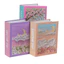 Album Ảnh SMILE, 6 Inch 100 Túi Dung Tích Lớn Chèn Trang Album, Mỹ Thủ Công Bìa Hoa Nhiều Lớp Chèn Túi Hiển Thị Ảnh Lễ Hội Album