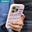 Ibumpers Ốp Điện Thoại Màu Hồng Dễ Thương 2026 Lịch Năm Mới Giáng Sinh Vui Vẻ Họa Tiết Yếu Tố Silicon Mềm Chống Sốc Vỏ Cho iPhone 11 12 13 14 15 16 17 Pro Max IP Plus