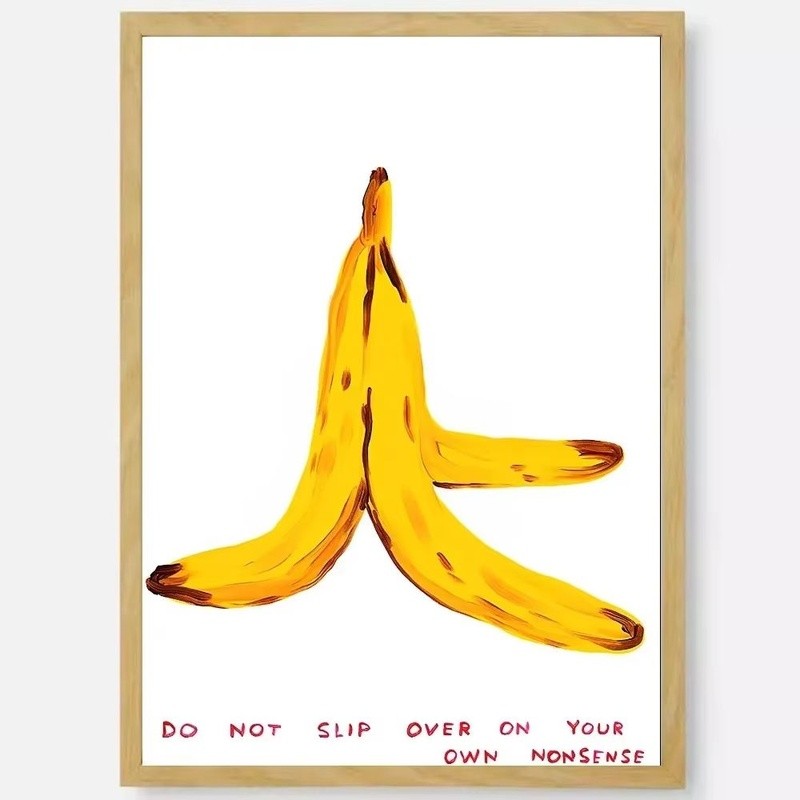 David Shrigley Canvas Poster Nghệ Thuật Hiện Đại Tối Giản Ngộ nghĩnh Treo Tường Trang Trí Phòng Khách Phòng Ngủ Nhà
