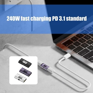 Bộ chuyển đổi USB4 0 kim loại MOON có khả năng chuyển 80Gbps 240W Sạc Hỗ trợ Video 8K
