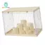 Gamchiano Hộp trưng bày hình trong suốt Hộp sắp xếp chống bụi cho búp bê thu nhỏ và trưng bày các bức tượng nhỏ