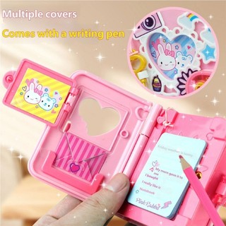 ZUO Creative Craft Notebook Trẻ em Chủ đề hoạt hình Nhật ký bí mật Đồ chơi chuyển động