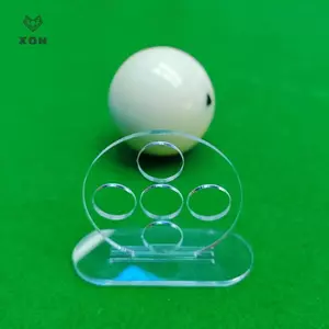 Huấn luyện viên cần bi-a Máy tập thì bi-a trong suốt 1 / 5 lỗ Bể bơi Cue Stroke Huấn luyện phụ kiện bi-a [Mina]